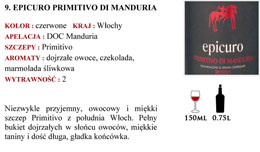 Skarbiec Wina- karta win